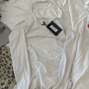 White Long Sleeve Top